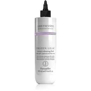 FarmaVita Amethyste Instant Colouring Fluid színező pakolás ősz hajra árnyalat Lilac Frozen 250 ml kép