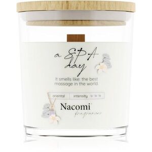 Nacomi Soy Candle Home Fragrances illatgyertya fa kanóccal 140 g kép