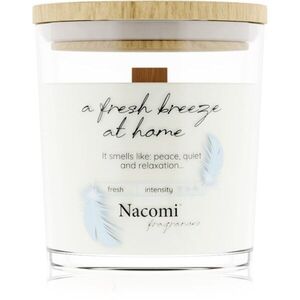 Nacomi Soy Candle Home Fragrances illatgyertya fa kanóccal 140 g kép