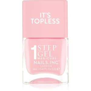 Nails Inc. It’s Topless géles körömlakk a hosszan tartó hatásért árnyalat Sabrina 14 ml kép