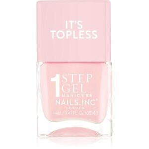 Nails Inc. It’s Topless géles körömlakk a hosszan tartó hatásért árnyalat Dakota 14 ml kép