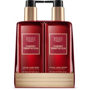 Baylis & Harding The Edit Cherry Temptation ajándékszett kézre kép