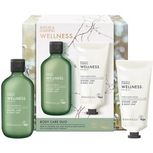 Baylis & Harding Wellness. Energise ajándékszett testre Ginger, Lime & Basil Leaf kép