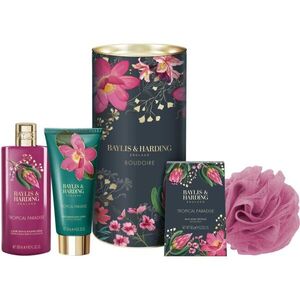 Baylis & Harding Boudoire Tropical Paradise ajándékszett pléh doboz kép