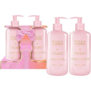 Baylis & Harding Jojoba, Vanilla & Almond Oil ajándékszett kézre kép