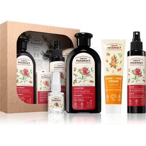 Green Pharmacy Argan Oil & Pomegranate Set ajándékszett az extra száraz hajra kép