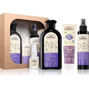 Green Pharmacy Chamomile & Flaxseed oil Set ajándékszett festett hajra kép