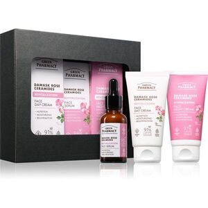 Green Pharmacy Damask Rose & Ceramides Set ajándékszett a tökéletes bőrért kép