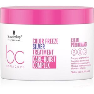 Schwarzkopf Professional BC Bonacure Color Freeze Silver ápoló maszk a szőke és melírozott hajra 500 ml kép