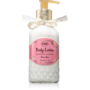 Sabon Bottle Rose Tea testápoló tej 200 ml kép