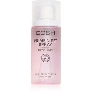 GOSH COPENHAGEN Prime'n Set Dewy Skin élénkítő fixáló spray az arcra 50 ml kép