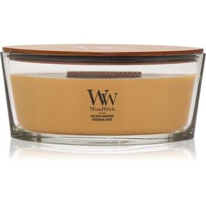 Woodwick Opulent Wood Golden Bourbon illatgyertya fa kanóccal (hearthwick) 453.6 g kép