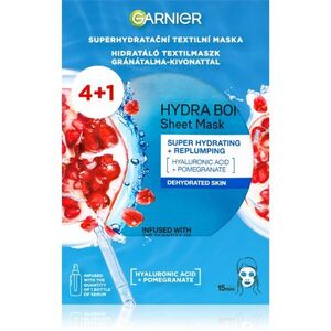 Garnier Textil Masks Hydra Bomb hidratáló gézmaszk hialuronsavval kép