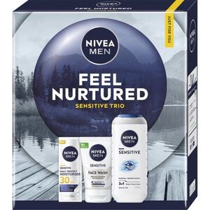 NIVEA MEN Feel Nurtured ajándékszett testre és arcra kép