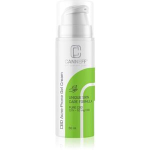 Canneff Balance CBD Acne-Prone Gel Cream géles krém az aknéra hajlamos zsíros bőrre 50 ml kép