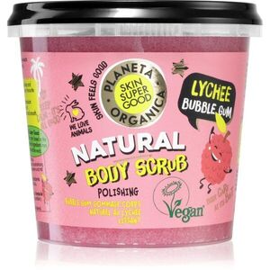 Organic Shop Skin Super Good Lychee Bubble Gum testpeeling a finom és sima bőrért 360 ml kép