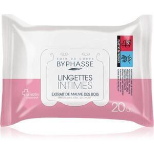 BYPHASSE Lingettes Intimes kendők intim higiéniára 20 db kép