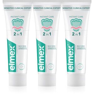 Elmex Sensitive Clinical Expert fogkrém érzékeny fogakra 3x75 ml kép