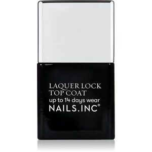 Nails Inc. 45 Second Lacquer Lock fedő körömlakk 14 ml kép