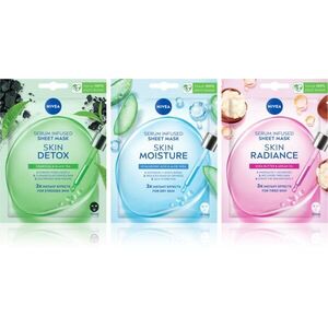 NIVEA Sheet Mask fátyolmaszk szett kép