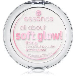 essence All About Soft Glow! Átlátszó rögzítő por az élénk bőrért 8 g kép