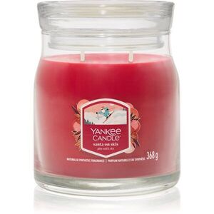 Yankee Candle Santa On Skis illatgyertya 368 g kép