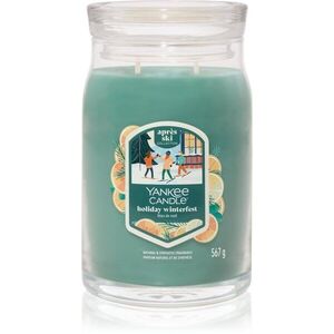 Yankee Candle Holiday Winterfest illatgyertya Signature 567 g kép