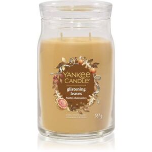 Yankee Candle Glistening Leaves illatgyertya Signature 567 g kép
