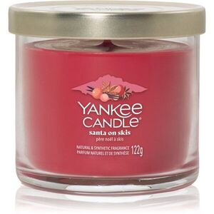 Yankee Candle Santa On Skis illatgyertya Signature 122 g kép