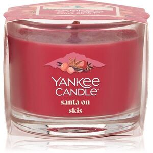 Yankee Candle Santa On Skis viaszos gyertya glass 37 g kép