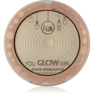 J.Cat Beauty You Glow Girl égetett élénkítő árnyalat 101 White Goddess 8.5 g kép
