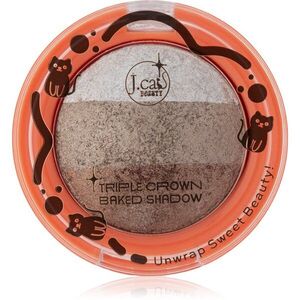 J.Cat Beauty Triple Crown hosszantartó szemhéjfesték árnyalat 103 Gingerbread 2.5 g kép