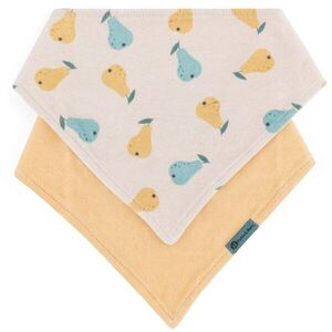 Petite&Mars Bandana Luke 3m+ előke Beige Pears&Intense Ochre 1 db kép