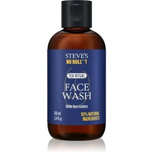 Steve's No Bull***t Tea Ritual Face Wash tisztító gél az arcra uraknak 100 ml kép
