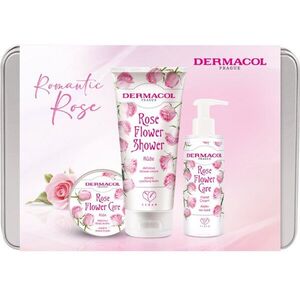 Dermacol Flower Care Rose ajándékszett pléh doboz kép