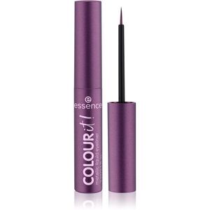 essence COLOUR it! metál hatású folyékony szemhéjtus árnyalat 02 Dark Cherry 3 ml kép