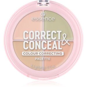 essence CORRECT & CONCEAL korrektor paletta egységesíti a bőrszín tónusait 4.4 g kép