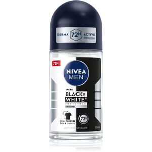 NIVEA MEN Invisible Black & White golyós dezodor roll-on uraknak 50 ml kép