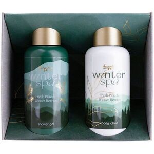 Accentra Winter Spa Fresh Pine & Winterberries ajándékszett fürdőbe illatok Fresh Pine & Winterberries kép