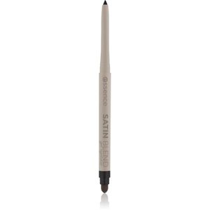 essence SATIN BLEND tartós zselés szemceruza vízálló árnyalat 01 Pure Black 0.22 g kép