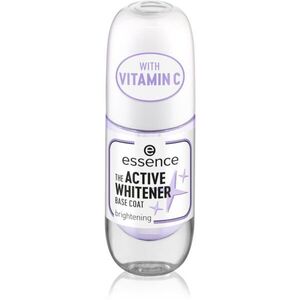 essence Active Whitener alapozó körömlakk fehérítő hatással 8 ml kép