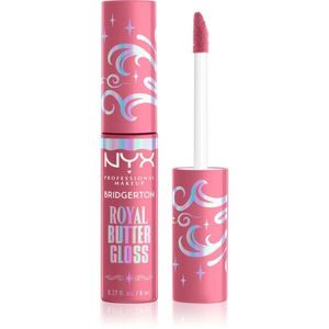 NYX Professional Makeup Bridgerton Royal Butter Gloss ajakfény árnyalat 01 Angel Food Cake 8 ml kép