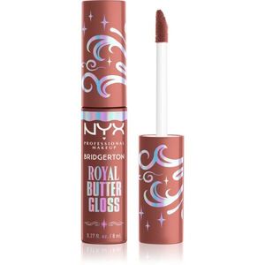 NYX Professional Makeup Bridgerton Royal Butter Gloss ajakfény árnyalat 02 Praline 8 ml kép