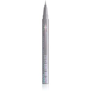 NYX Professional Makeup Bridgerton Royal Epic Ink Liner csillogó szemhéjtus árnyalat 01 Glitzed In Silver 1 ml kép