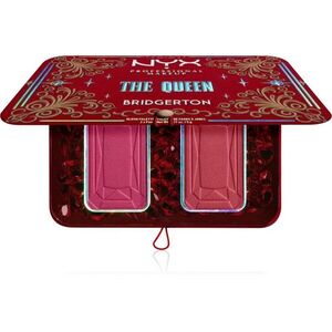 NYX Professional Makeup Bridgerton Royal Blush arcpirosító paletta árnyalat 03 The Queen 2x5 g kép