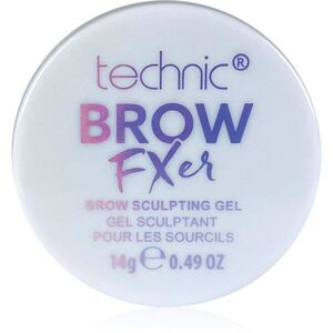 Technic Cosmetics Brow Fixer átlátszó fixáló gél szemöldökre 14 g kép