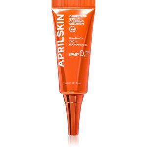 APRILSKIN Carrotene IPMP Clearing Solution pigmentfoltok elleni helyi ápolás problémás és pattanásos bőrre 20 ml kép