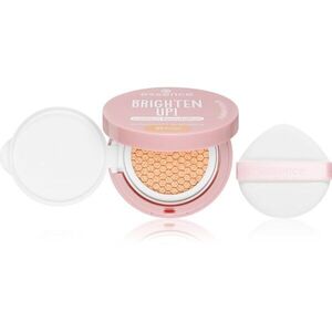 essence BRIGHTEN UP! Cushion Foundation alapozó sminkszivaccsal árnyalat 03 Beige 12 g kép