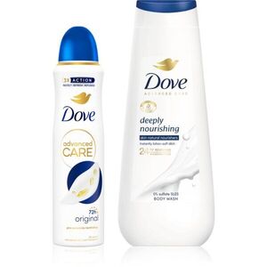 Dove Advanced Care Deeply Nourishing dezodor és tusfürdő kedvező kiszerelésben kép