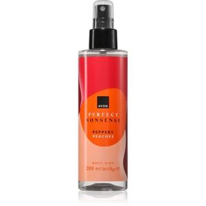 Avon Perfect Nonsense Peppery Peaches parfümözött spray a testre hölgyeknek 200 ml kép